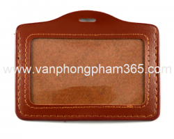 Bảng tên da 1 mặt ngang