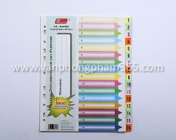 Bìa phân trang giấy 1-16