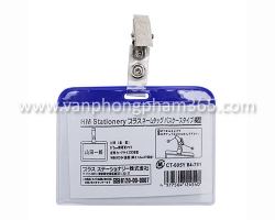 Kẹp bảng tên nhựa cứng 